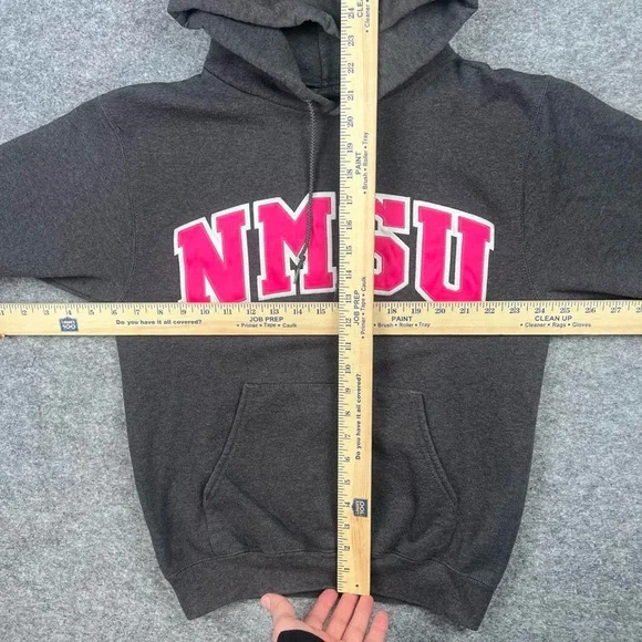 New Mexico State University Champion NMSU Embroidered Hoodie Sweatshirt - Picture 6 of 7